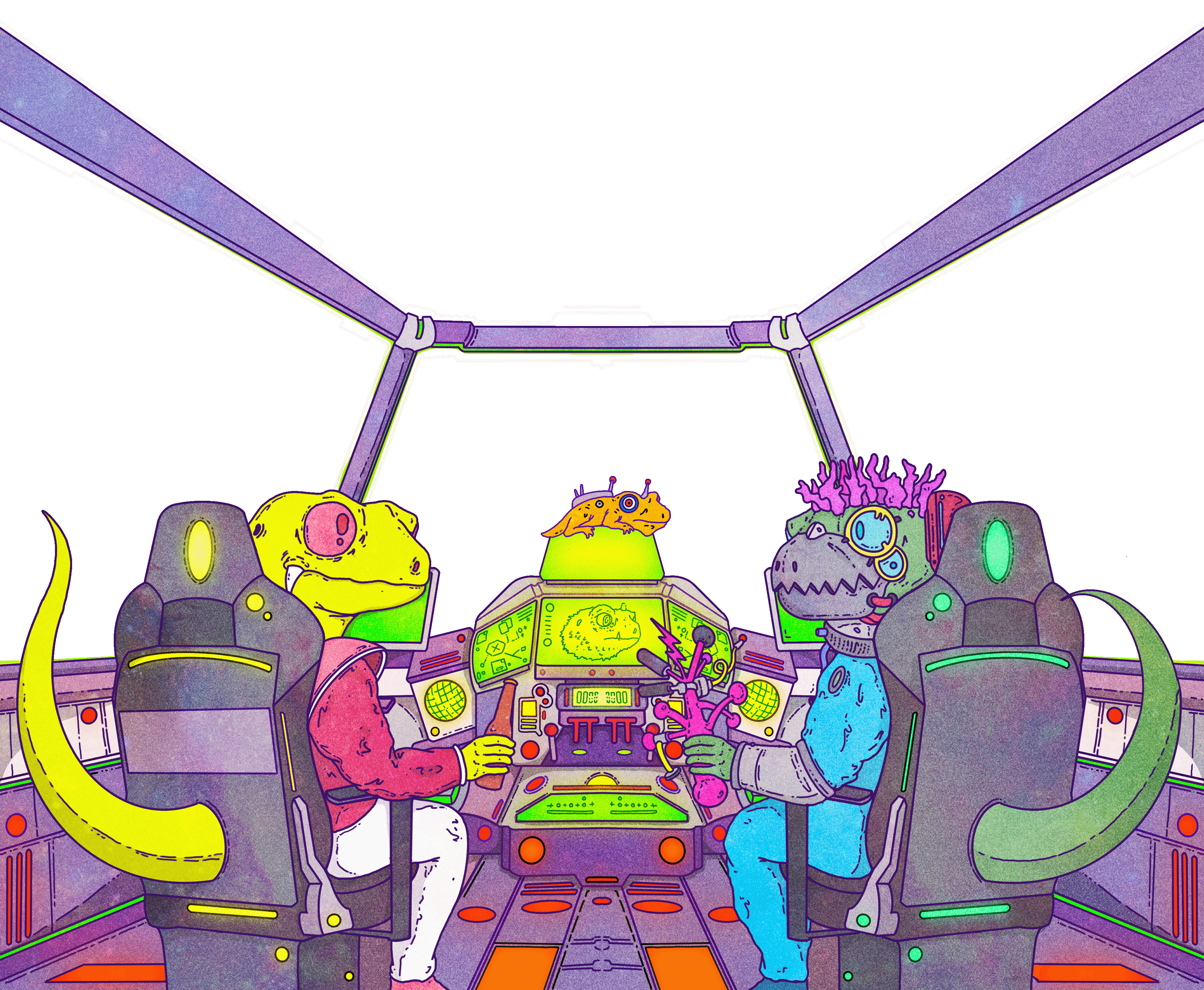 Spaceship Cockpit